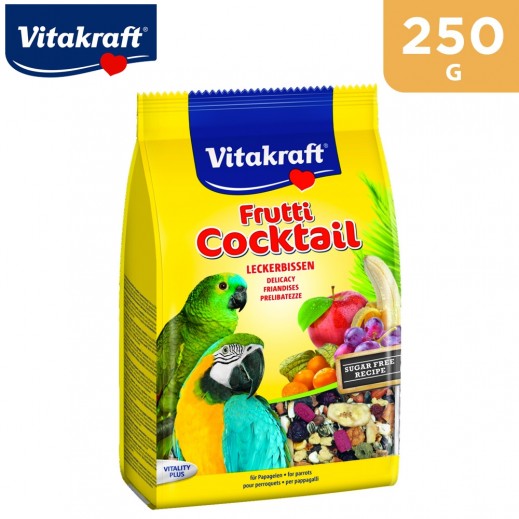 Buy VitaKraft Parrot Frutti Cocktail Bird Food 250 g توصيل