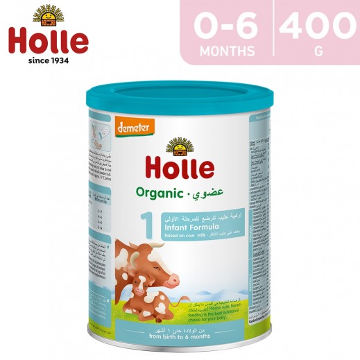 Holle Organic Infant Formula Stage 1 - 400 g (Birth to 6 Months) - delivered by Taw9eel Fast