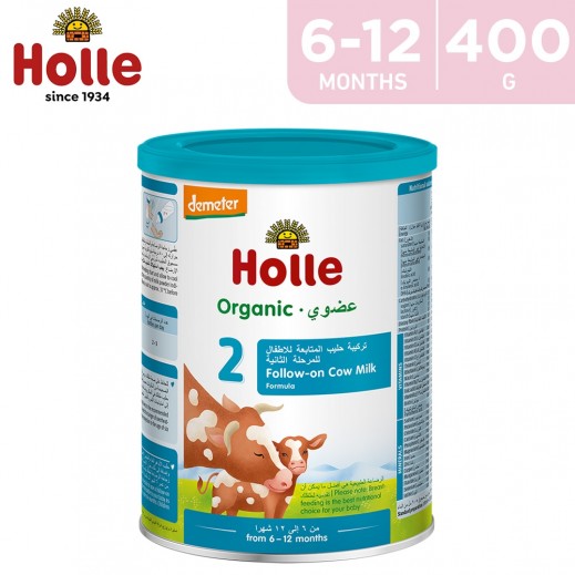 Holle Organic Infant Follow On Formula Stage 2 - 400 g (6-12 Months) - delivered by Taw9eel Fast