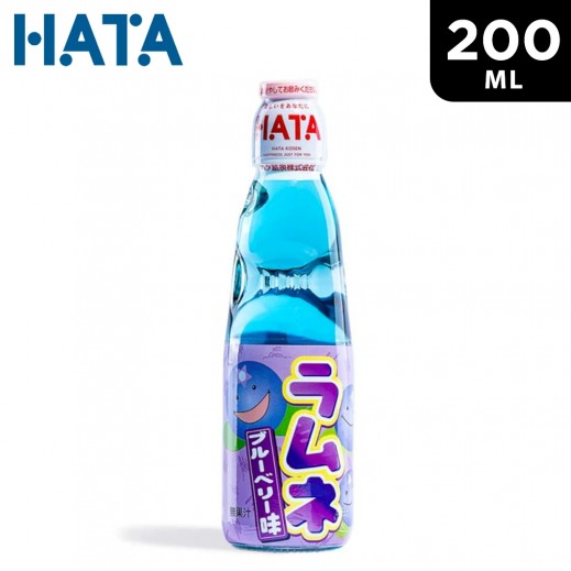 Hata Kosen Ramune Blueberry Soft Drink 200 ml - delivered by Taw9eel Fast