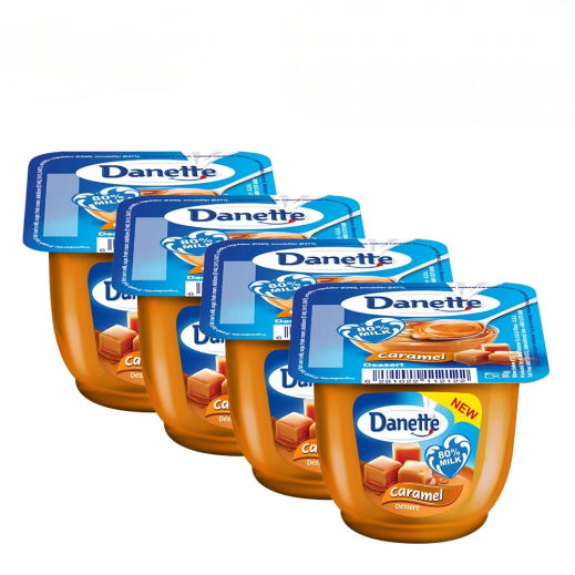 Danette Caramel Dessert 4 x 90 g