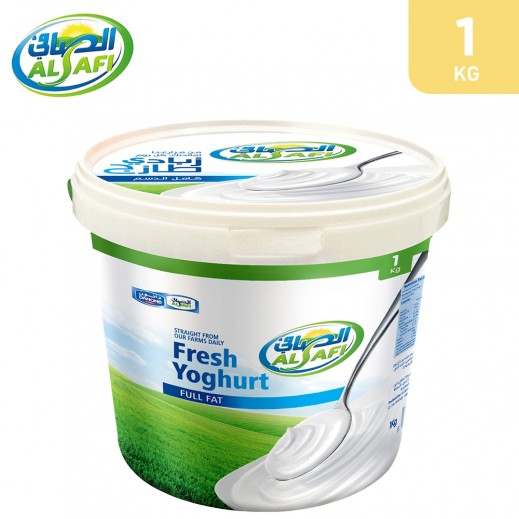 Al Safi Full Fat Fresh Yoghurt 1 kg - delivered by Taw9eel Fast