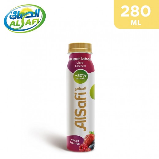 Al Safi Ultra Filtered +50% Protein Super Laban Mixed Berries Drink 280 ml