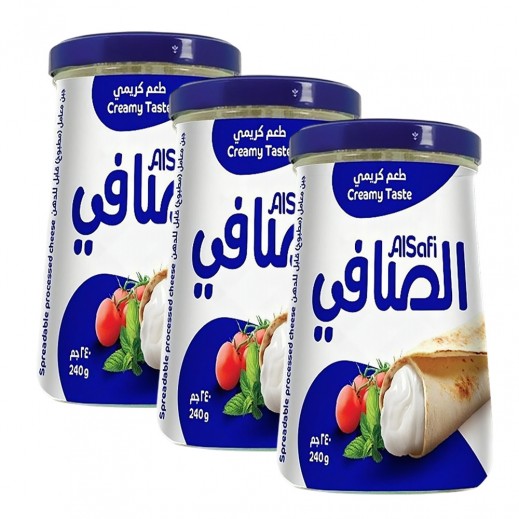 AlSafi Spreadable Cream Cheese 3 x 240g