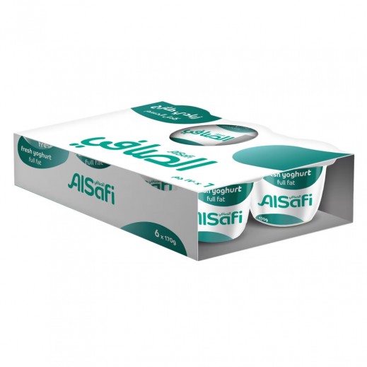 Al Safi Full Fat Fresh Yoghurt 6 × 120g