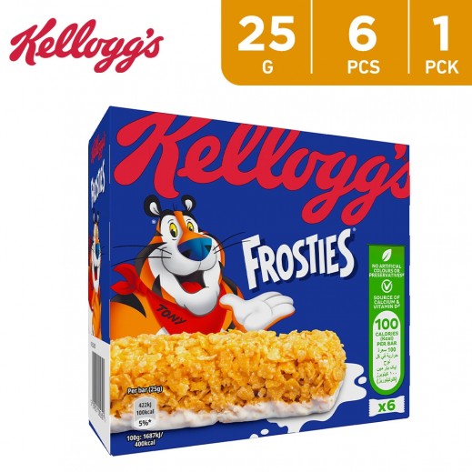 Kelloggs Frosties Creal Milk Bar 6x25g - delivered by Taw9eel Fast