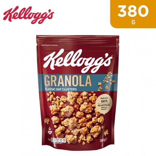 Kellogg's Classic Oat Cluster Granola 380 g  - delivered by Taw9eel Fast