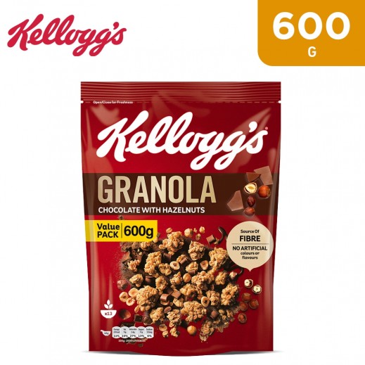 Kellogg's Crunchy Muesli Chocolate 600 g - delivered by Taw9eel Fast