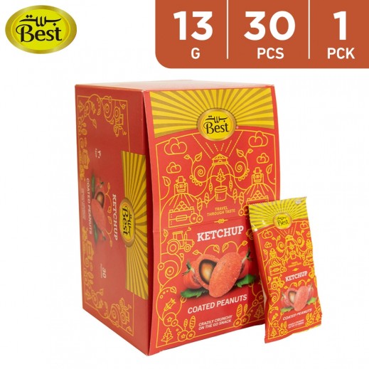 Best Ketchup Coated Peanut 30 x 13 g - delivered by Taw9eel Fast