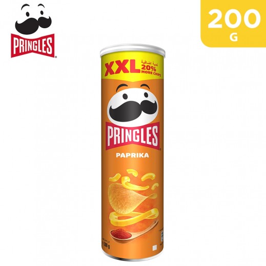 Pringles - XXL Paprika Potato Chips 200 g - delivered by Taw9eel Fast