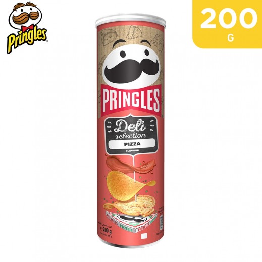 Pringles Deli Selection Pizza Chips 200g - delivered by Taw9eel Fast