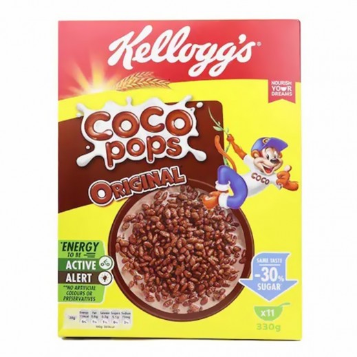 Kellogg's Original Coco Pops Cereal 330 g - delivered by Taw9eel Fast