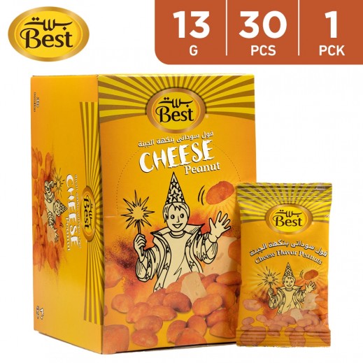 Best Flavoured Cheese Peanuts 30 x 13 g - delivered by Taw9eel Fast