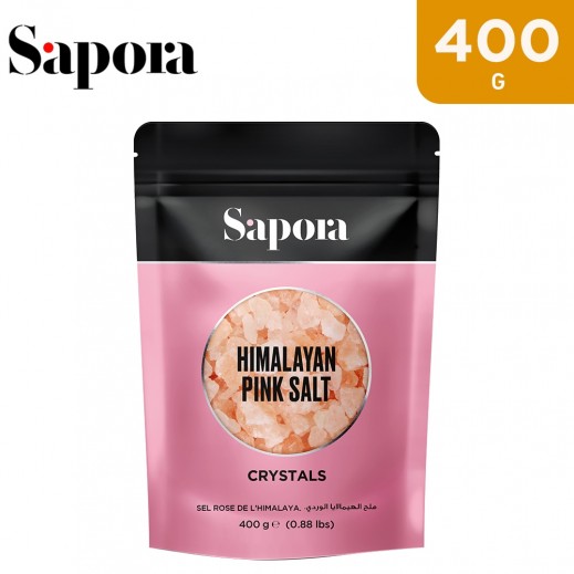 Sapora Crystals Himalayan Pink Salt 400 g