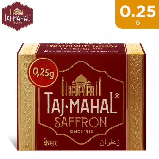 Taj Mahal Saffron Plastic Box 0.25 g