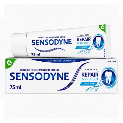Sensodyne Advanced Cool Mint Repair & Protect Toothpaste 75ml