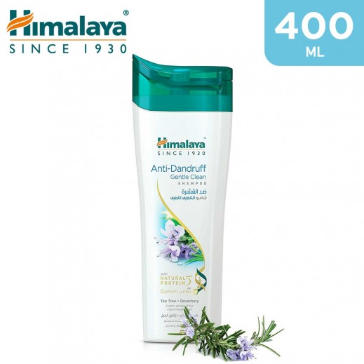 Himalaya Tea Tree & Rosemary Anti Dandruff Gentle Clean Shampoo 400 ml - delivered by Taw9eel Fast