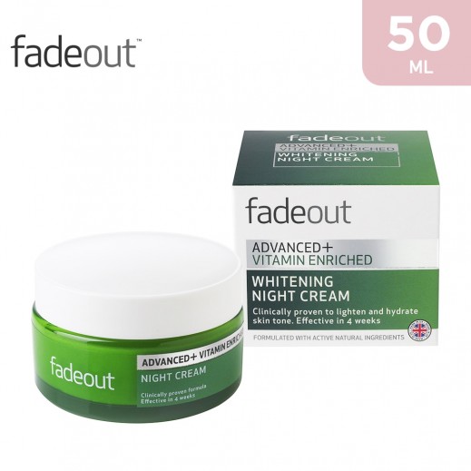 Fadeout Advanced+ Vitamin Enriched Whitening Night Cream (50 ml)