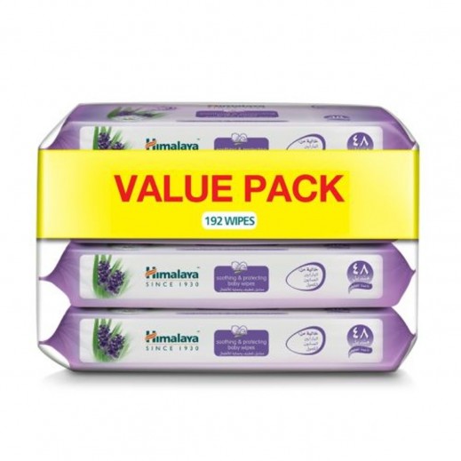 Himalaya Baby Wipes – Soothing & Protecting 48 Wipes (2 + 2 Free)