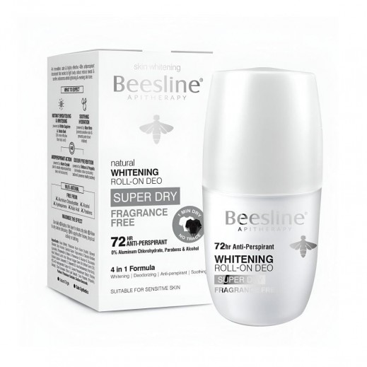 Beesline Whitening Roll-On Fragrance Free Deo 50 ml - Delivered by Pharmazone - delivered by Taw9eel Fast