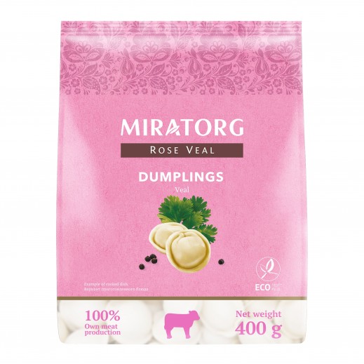Miratorg Rose Veal Dumplings 400g