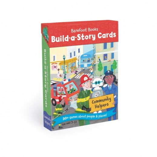 Build a Story Cards - Community Helpers with 30 Games 3-10 Years - delivered by Taw9eel Fast