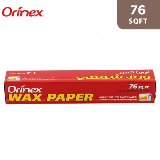 Orinex Wax Paper Roll - 76 sq.ft
