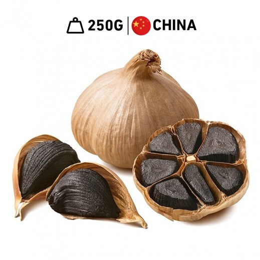 Fresh Chinese Black Garlic (250 g Approx) - delivered by Taw9eel Fast