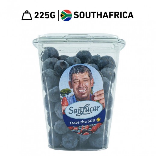 Fresh Sanlucar Jumbo South African Blueberry 225 g Approx.