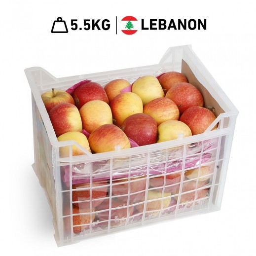 Fresh Lebanese Sweet Apple Basket (5.500 kg Approx.)