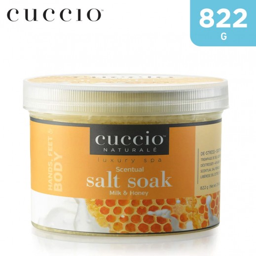 Cuccio Milk & Honey Pedicure Scentual Salt Soak 822 g