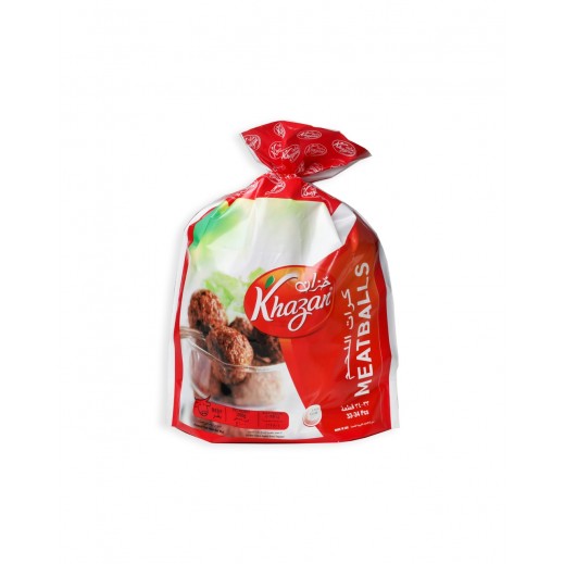 Khazan Frozen Beef Meat Ball Bag 1 kg - delivered by Taw9eel Fast