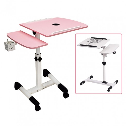 Buy Gadgeton Rolling Laptop Table Lap Desk for Laptop توصيل