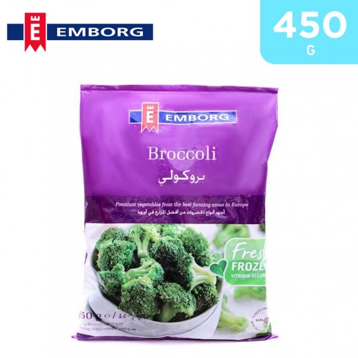 Emborg Frozen Broccoli Floret 450 g - delivered by Taw9eel Fast