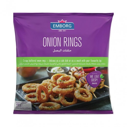 Emborg Frozen Onion Rings 450 g