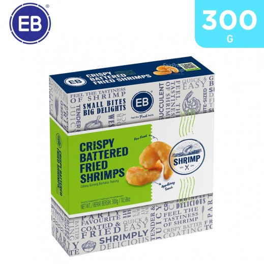 EB Crispy Battered Fried Shrimps 300 g