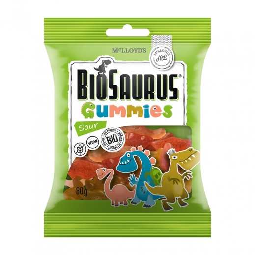 Biosaurus Sour Gummy Candy 80g