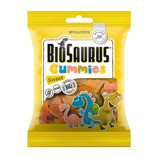 Biosaurus Sweet Gummy Candy 80g