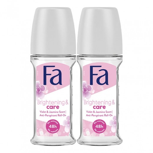 Fa Brightening & Care Antiperspirant Roll-On 2 x 50ml