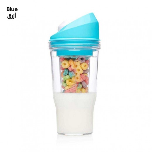 Dual Compartment Cereal Cup 350 ml