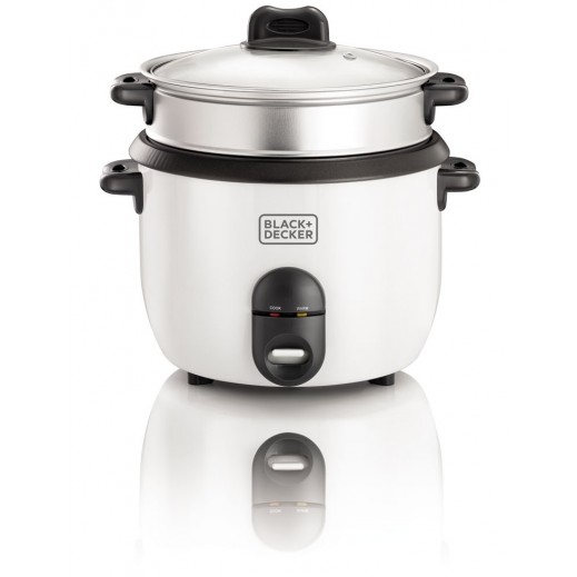 Black + Decker Rice Cooker 1.8 L - RC1860-B5 - delivered by Taw9eel Fast