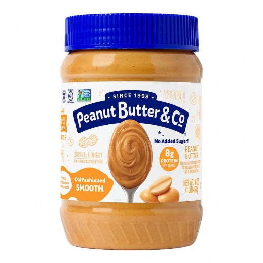 Peanut Butter & Co Old Fashioned Smooth Peanut Butter 454g - delivered by Taw9eel Fast