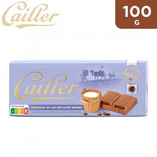 Cailler Swiss Alps Milk Chocolate (100 g) - delivered by Taw9eel Fast