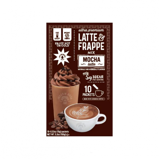 Frozen Bean Mocha Latte and Frappuccino Mix 10 sticks 150 g - delivered by Taw9eel Fast