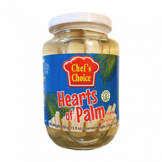 Chef Choice Vegan Heart Of Palm In Brine 450 g