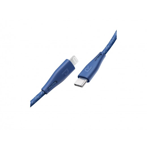Buy RAVPower Type-C to Lightning Cable 1.2m Nylon - Blue | توصيل ...
