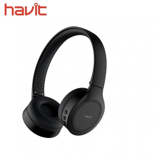 Havit Noise Canceling Foldable Wireless Headphones - Black