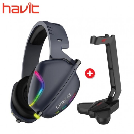 Havit Gaming Headphone + Havit Gaming Headphone Holder
