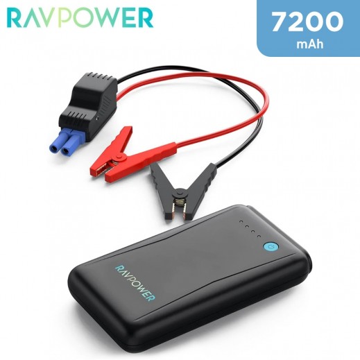 Buy RAVPower 7200mAh Car Jump Starter & Power Bank توصيل