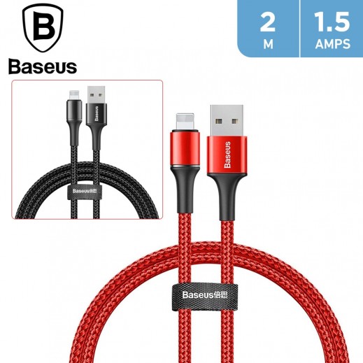 Baseus Halo 1.5A Data Cable USB For iPhone 2m 